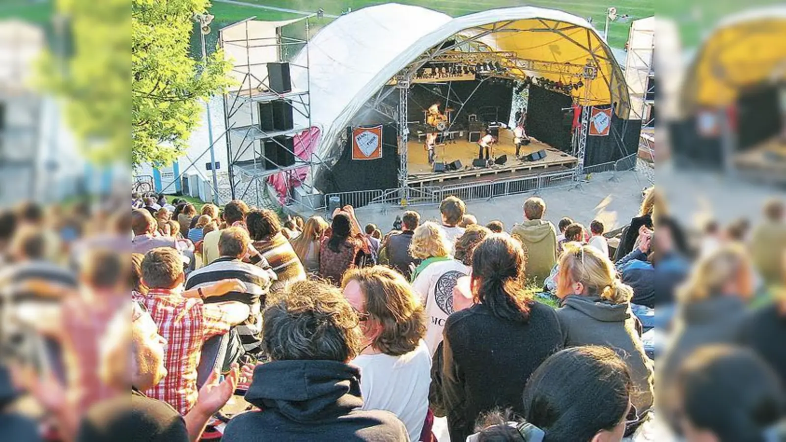 Das Theatron-Festival feiert dieses Jahr sein 40-jähries Jubiläum. Bis 24. August gibt es im Amphitheater am Olympiasee täglich ab 19 Uhr Konzerte bei freiem Eintritt.  (Foto: VA)