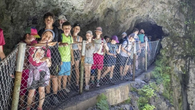 War für die meisten Kinder ein unvergessliches Erlebnis: der Besuch in der Partnachklamm. (Foto: JRK)