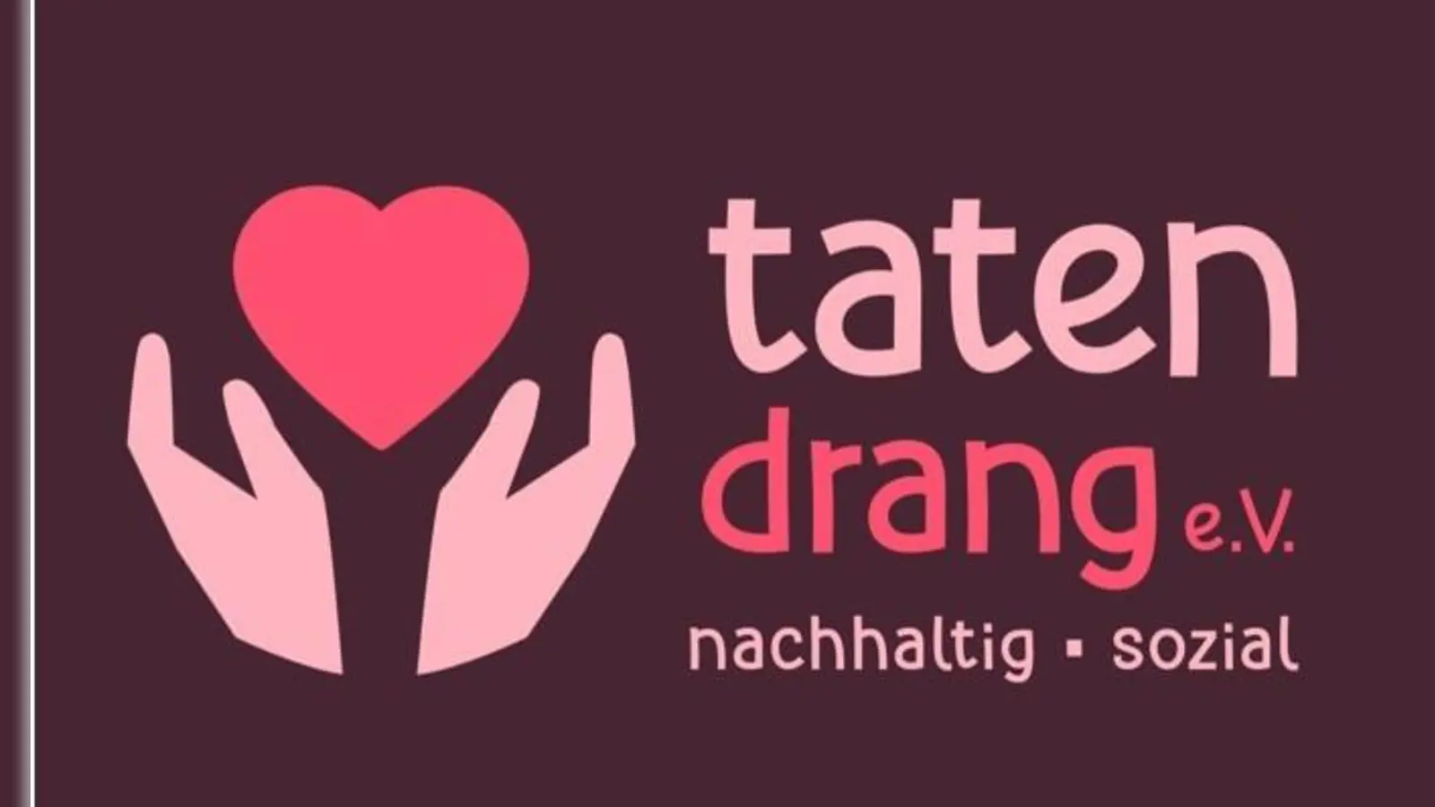 Der Verein Tatendrang, früher Flüchtlingshilfe Erding, wird zehn Jahre alt. (Grafik: Tatendrang e.V.)