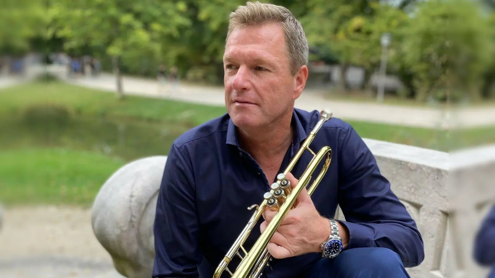 Der Trompeter Michael Mack wird beim Open-Air-Weihnachtsgottesdienst spielen. (Foto: privat)