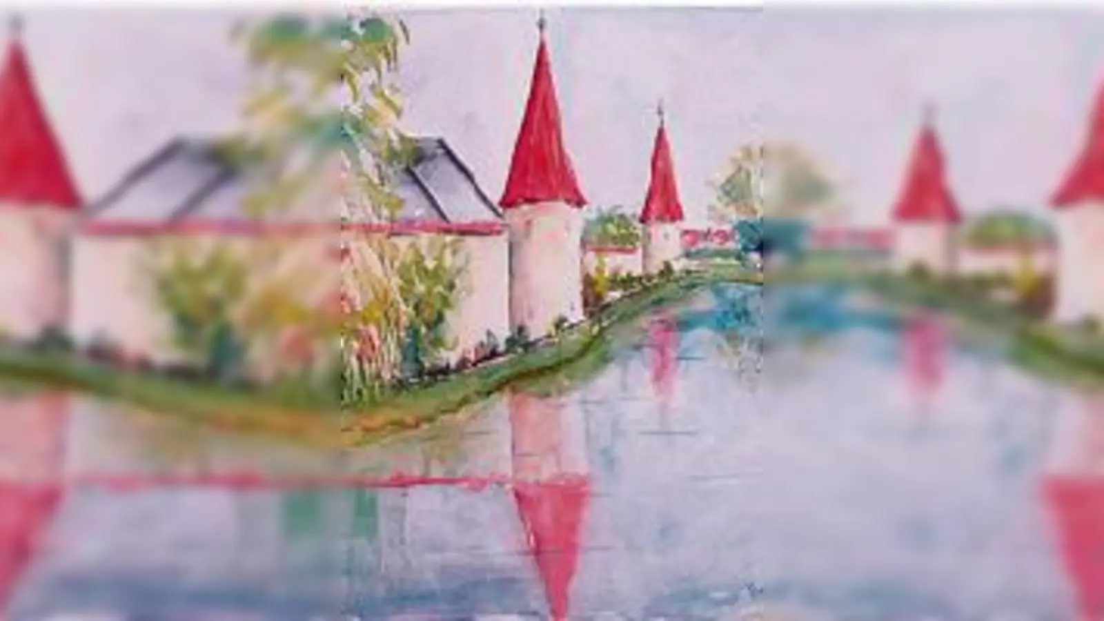 Aquarelliert gerne Landschaften: Peter Funk.   (Foto: VA)