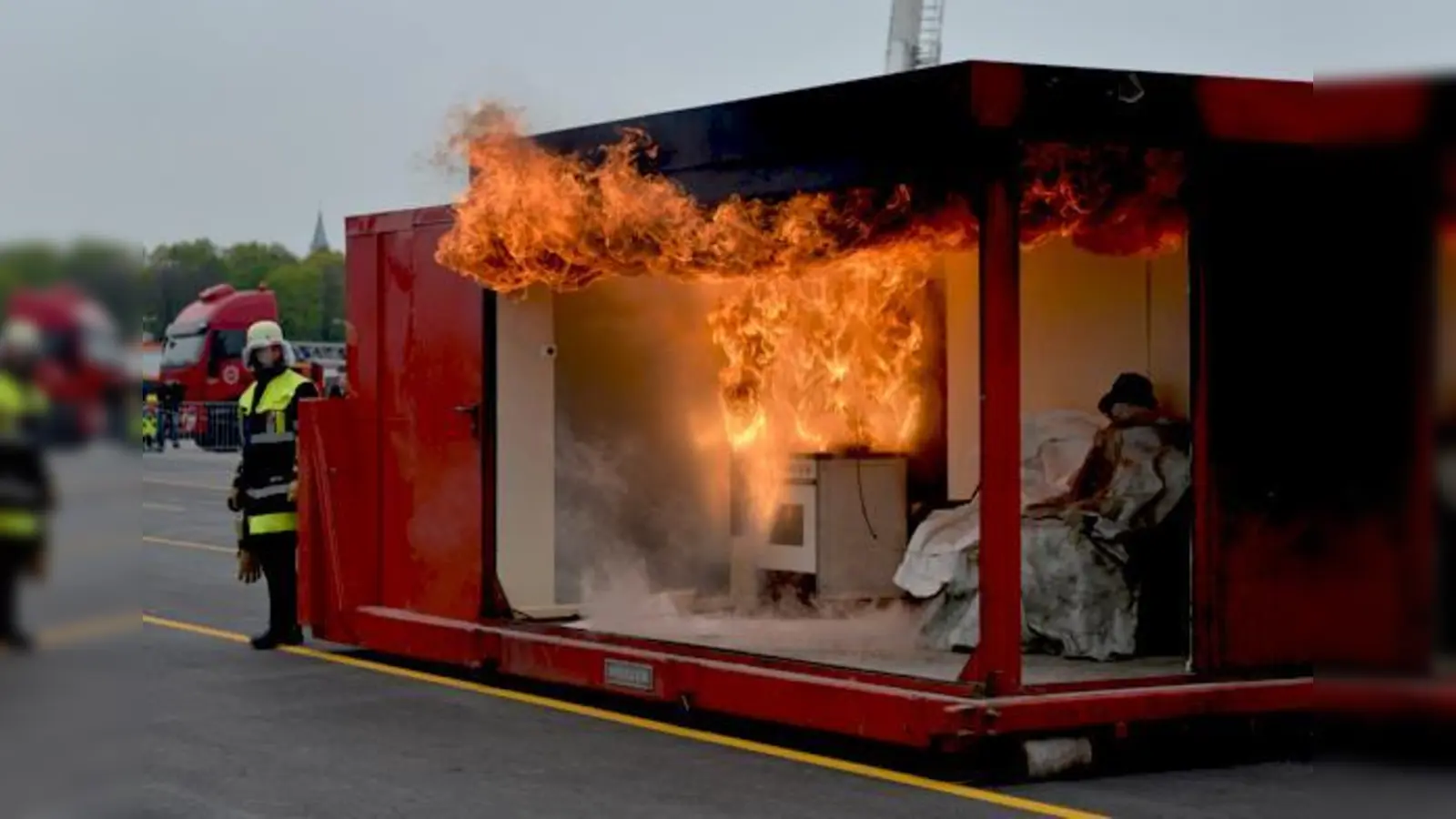 Die gezeigten Vorführungen beeindruckten die Besucher. 	 (Foto: FFW München)