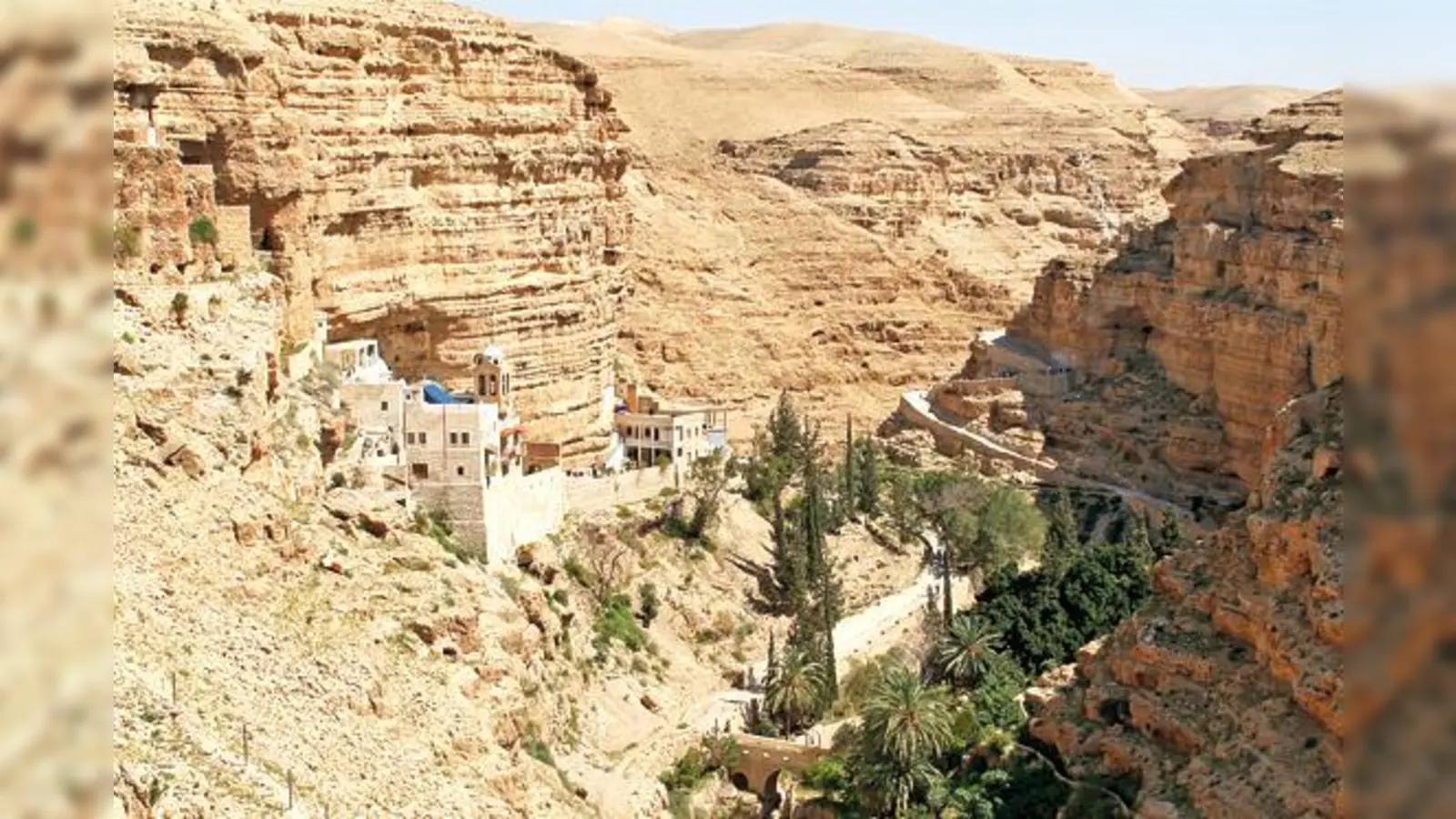 Das griechisch-orthodoxe Kloster St. Georg im Wadi Qelt bei Jericho im Westjordanland.	 (Foto: privat)