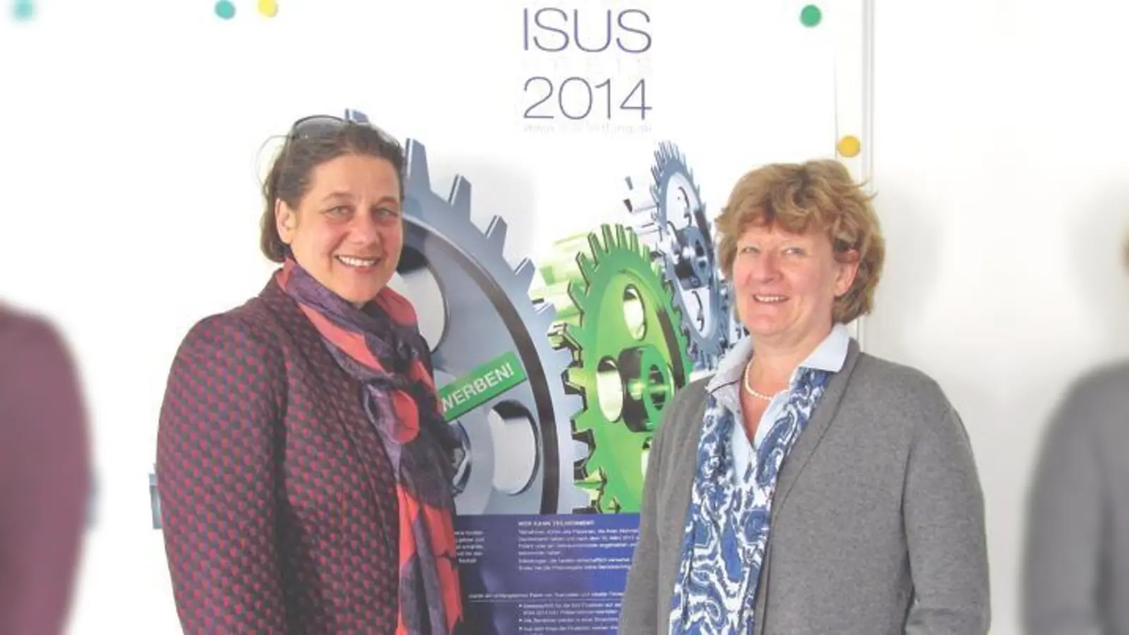 Freuen sich auf eine bunte Palette neuer Erfindungen: Die ISUS-Vorstände Ulrike Sauer (rechts) und Katja Warkentin haben für den ISUS-Preis schon viel Vorarbeit geleistet. 	 (Foto: Andrea Pietsch)