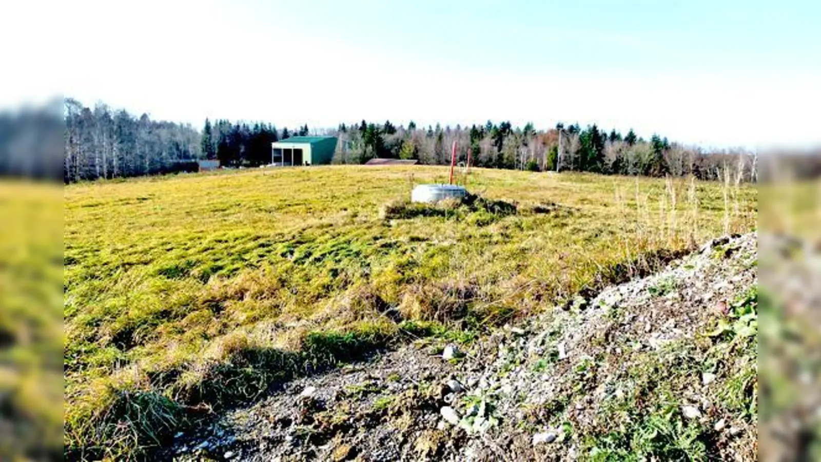 Von der Lage und Form her wäre die ehemalige Kreismülldeponie Sollach bei Isen ideal für eine Photovoltaik-Anlage geeignet. 	 (Foto: bb)