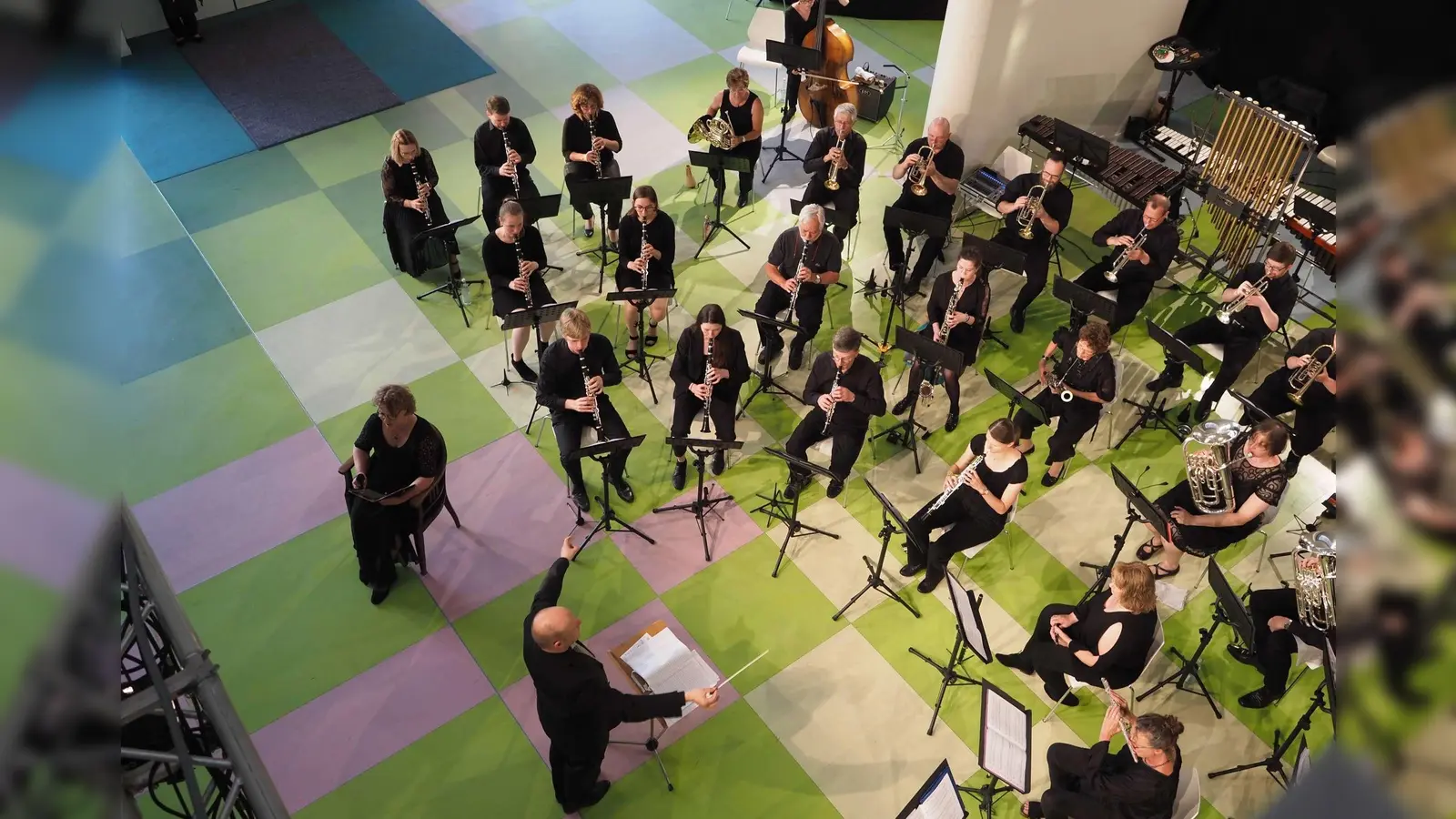 Volkslieder im weitesten Sinne sind bei der traditionellen Veranstaltung zu hören. (Foto: Symph. Blasorchester Eching)