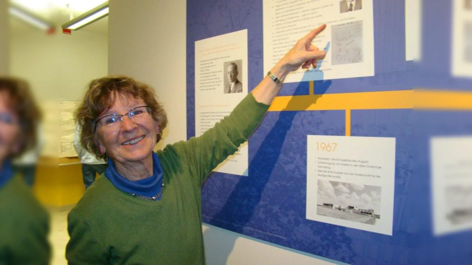 Ulla Gerlach war die erste von drei Lehrkräften, die vor 50 Jahren am MBG begonnen hat. (Foto: pst)