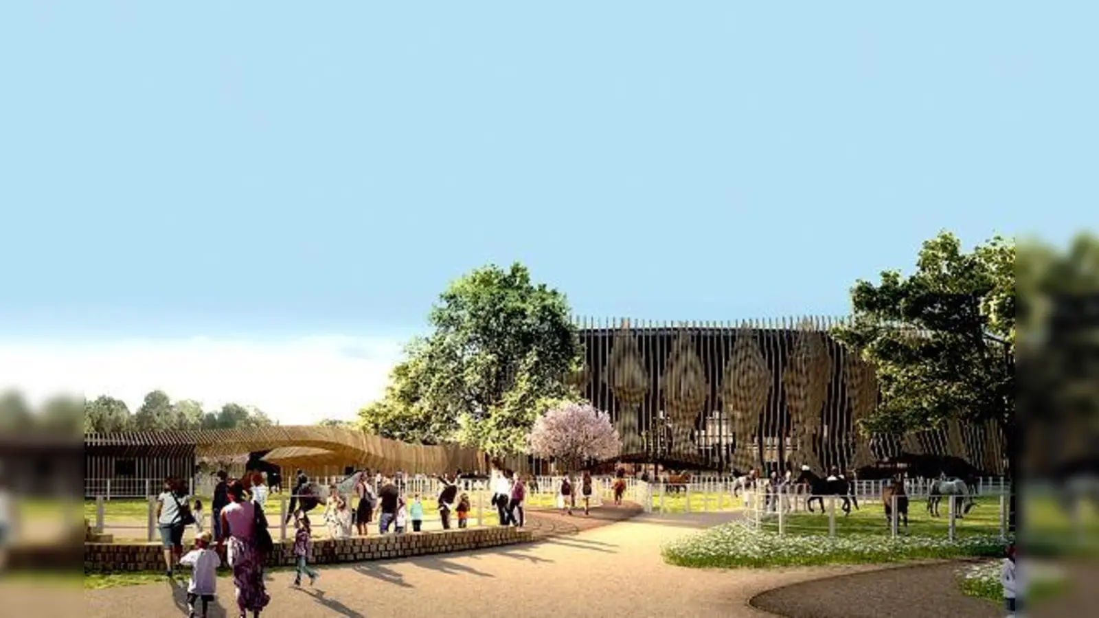 Der Apassionata Themenpark wird im Juli 2017 geöffnet.	 (Foto: GRAFT Gesellschaft von Architekten mbH)