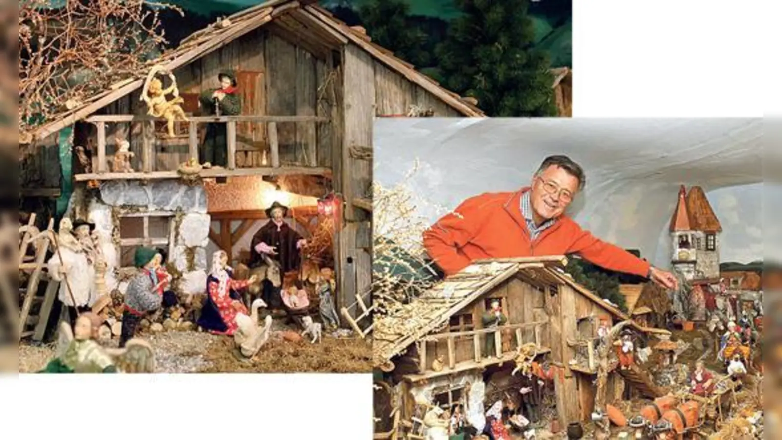 Fast hundert Krippen hat der Ebersberg »Krippenpapst« Franz Kisters heuer ausgestellt.	 (Foto: sd, BDS Ebersberg)