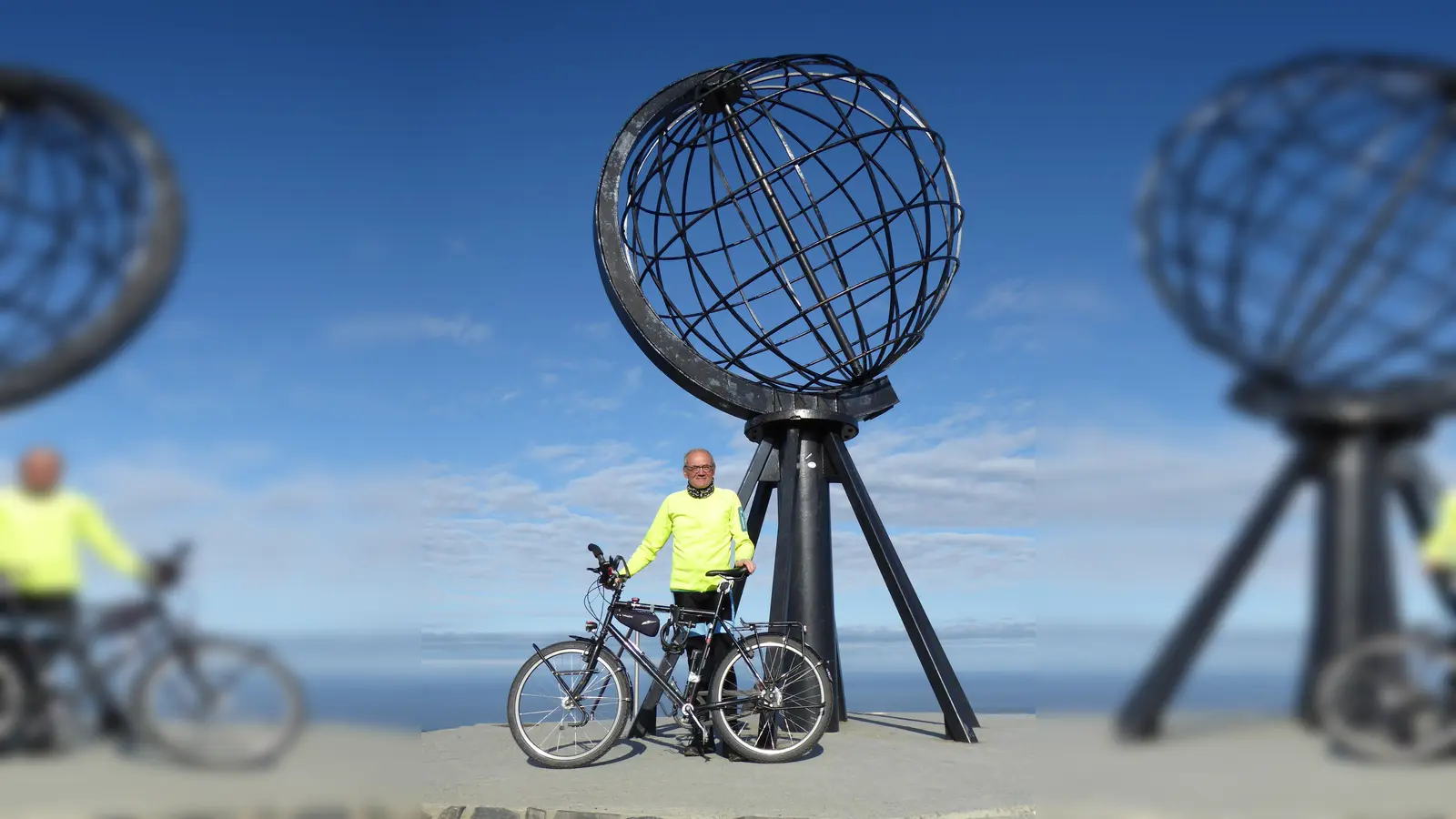 Auch in seiner Freizeit ist Gottfried Kowalewski fleißig mit dem Fahrrad unterwegs. Bis hin zum Nordkap hat ihn sein Zweirad schon getragen.  (Foto: VA)