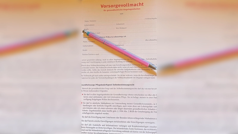 Wer Hilfe beim Ausfüllen der Patientenverfügung braucht, ist im Gesundheitsladen gut beraten. (Foto: hw)