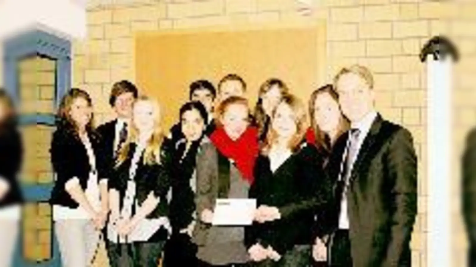 Die Jungunternehmer des Heinrich-Heine-Gymnasiums.  (Foto: mst)