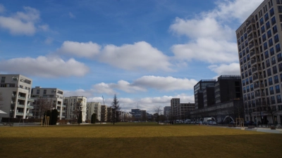 Der Arnulfpark braucht nach Ansicht des Bezirksausschusses mehr Grün und schattenspendende Bäume. (Foto: Beatrix Köber)