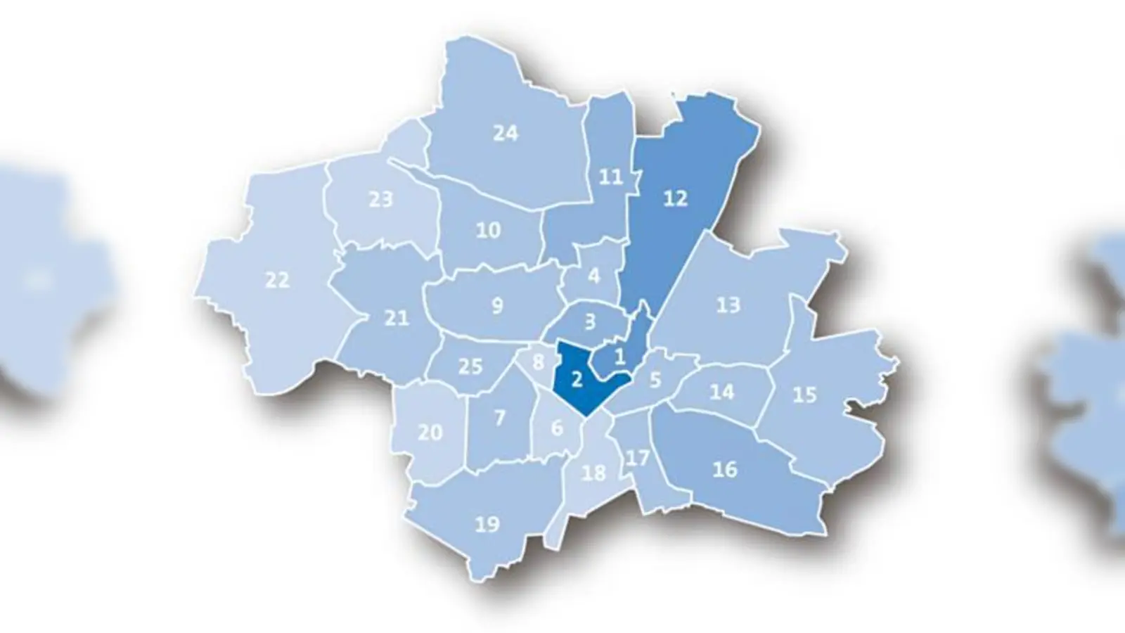 Je mehr Straftaten,  desto dunkler.  Dennoch gilt München  zu recht als sicher.  (Foto: Wochenanzeiger Service)