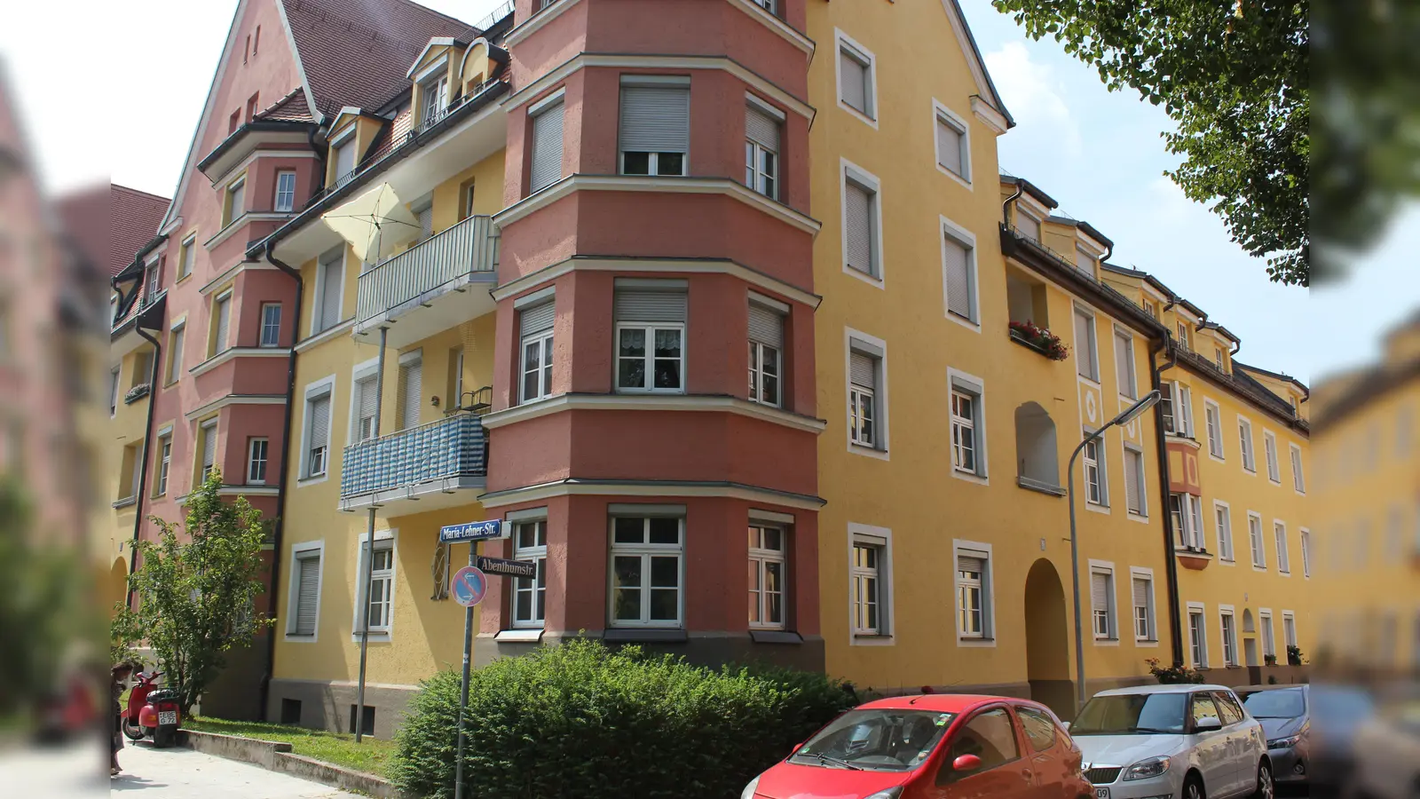 Die Siedlung am Loehleplatz gilt als ein Musterbeispiel malerischen Städtebaus. (Archivbild: bas)