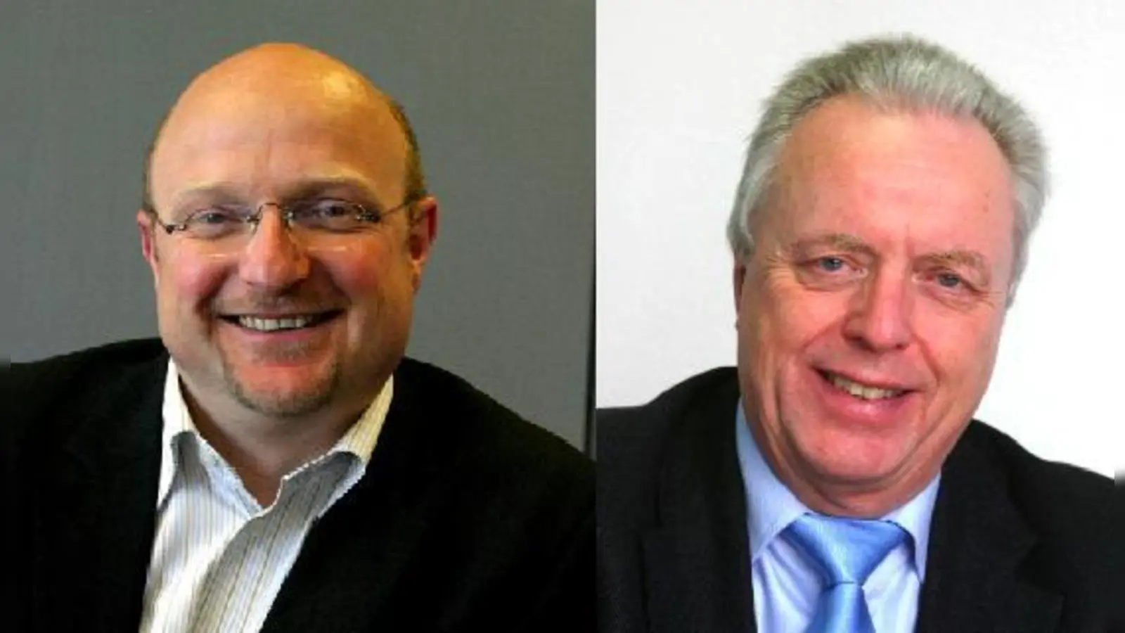 Wilfried Spronk (re.) geht in den Ruhestand. Sein Nachfolger: Ralph Huber.  (Foto: Olympiapark München GmbH)