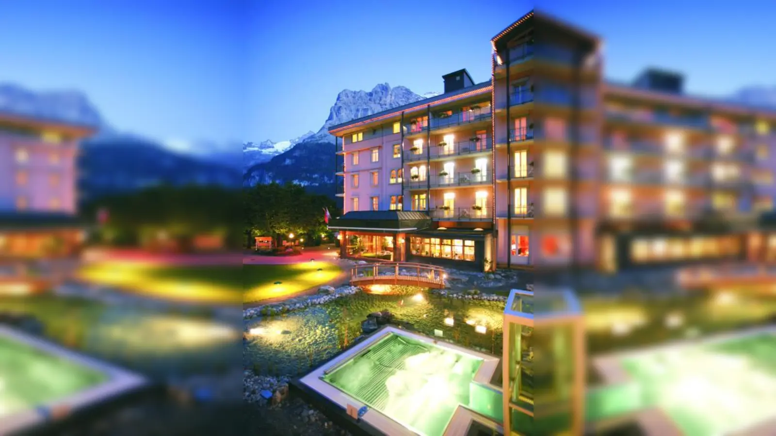 Das Hotel Belvedere verfügt über einen Salzwasser-Jacuzzi.