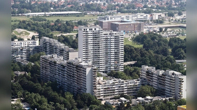 Auch die Olympia-Pressestadt gehört zu Moosach. Ihre Errichtung vor über 50 Jahren brachte einen großen Umbruch für den Stadtteil.  (Foto: Geschichtsverein Moosach )