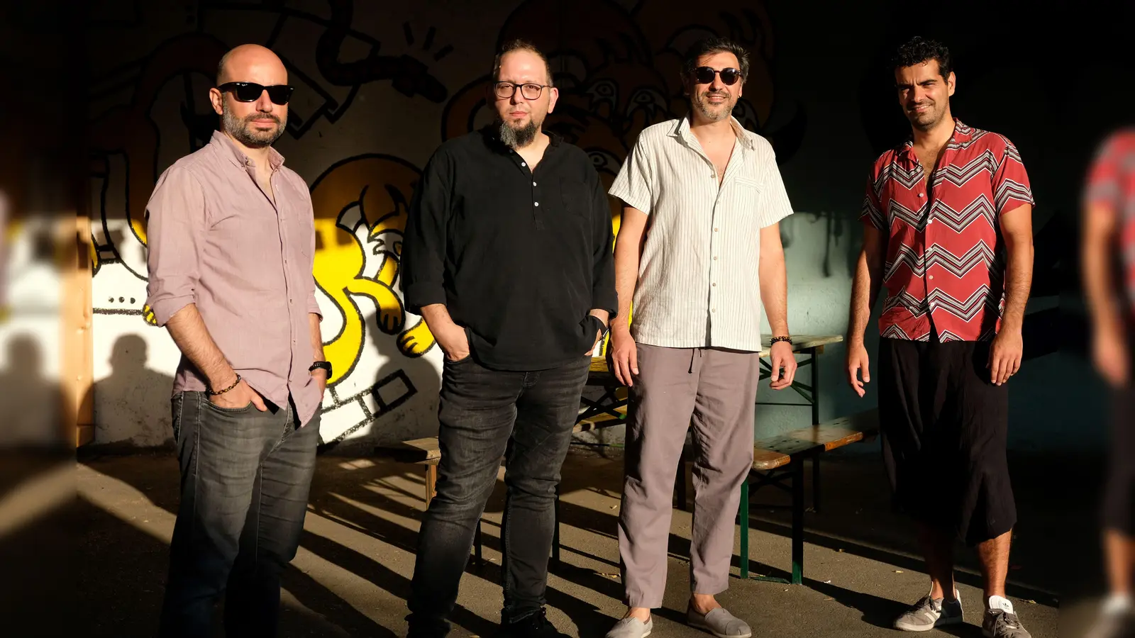 Im Kultur- und Bürgerhaus Pelkovenschlössl spielt die Gruppe Eskises, die sich auf das Covern von bekannten türkischen Melodien spezialisiert hat. (Foto: Eskises)