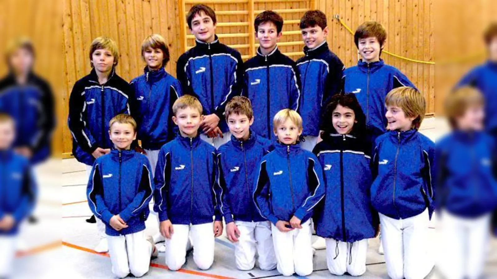 Hinten von links: Laurin Kamm, Moritz Hübner, Patrik Pandi, Oliver Bircks, Stefan Schwaiger, Florian Adam. Vorne: Felix Gallin, Tobias Maierhofer, Markus Brunner, Timo Baumgartner, Erik Bartocha, Alexander Hinterwimmer.	 (Foto: Privat)