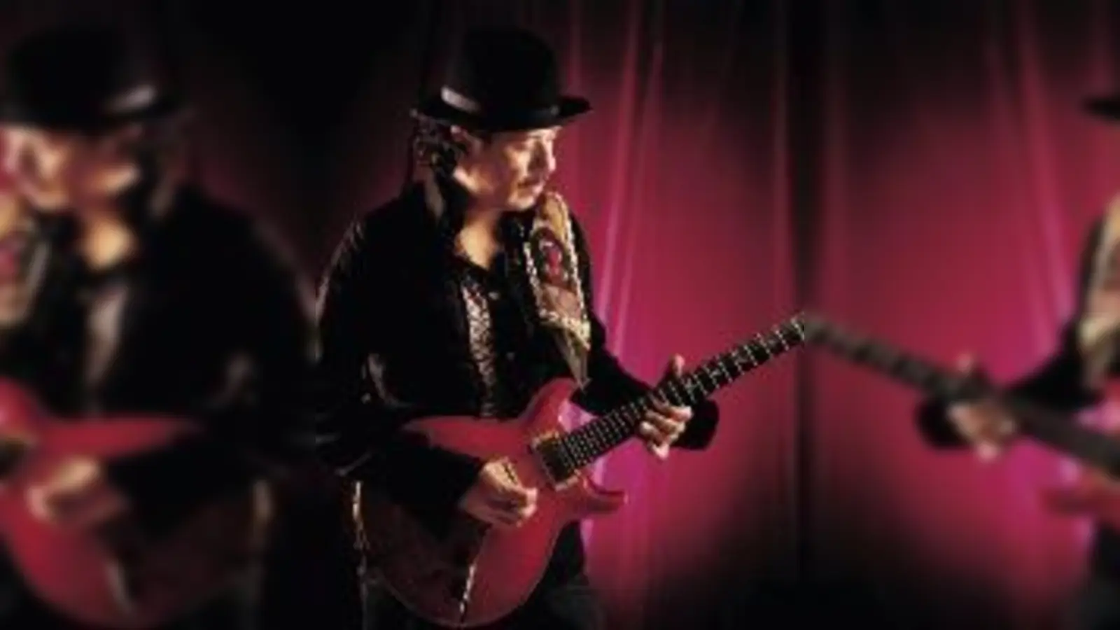 Gitarrengott zu Gast in München: Santana spielt in der Olympiahalle.	  (Foto: VA)