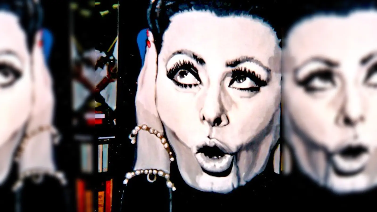 Sophia Loren wie Maler Benno Maria Ganshirth sie sieht.	 (Abbildung: Privat)