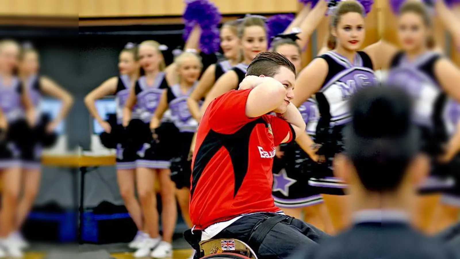 David Ion, britischer Neuzugang des USC München, drehte mit 25 Punkten richtig auf. 	 (Foto: Christine Linnig)