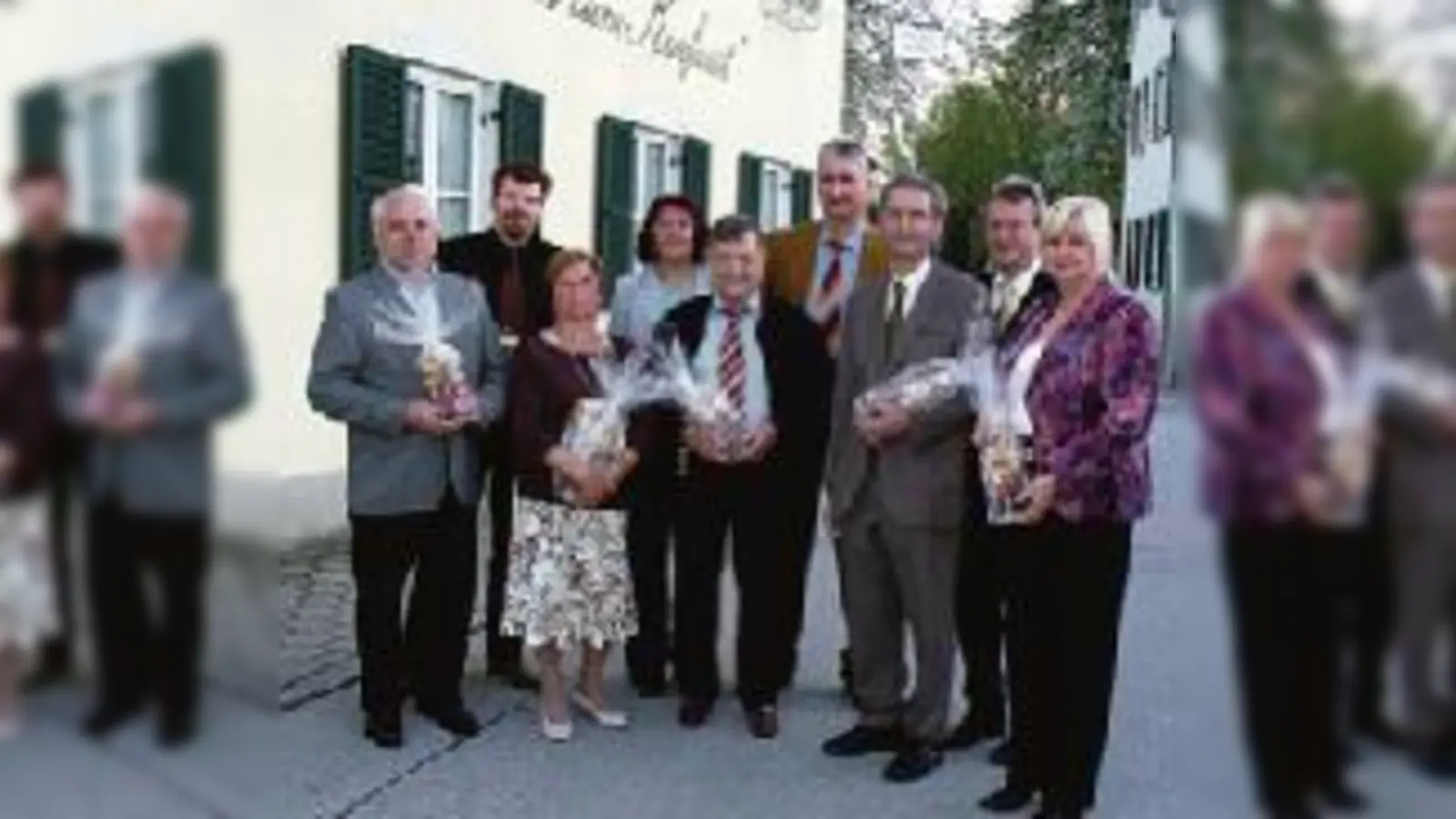 Ihr halbes Leben verbrachten sie im Gemeinderat, jetzt wurden sie verabschiedet.  (Foto: VA)