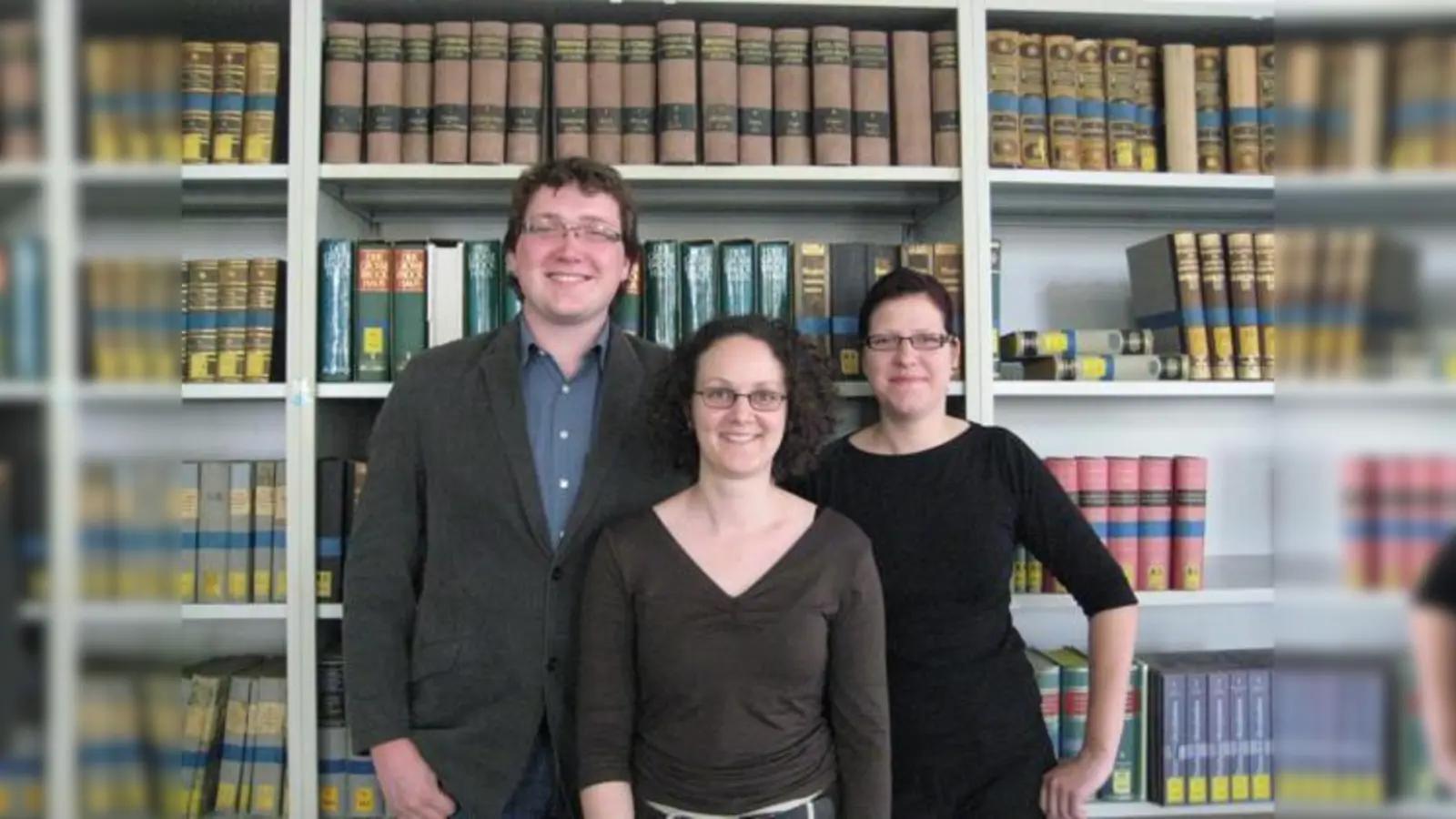 Katharina Lässig (rechts) ist gerade vom Einsatz in Köln zurückgekehrt, Johannes Stoiber und Sabine Müller waren bereits im April vor Ort.	 (Foto: au)