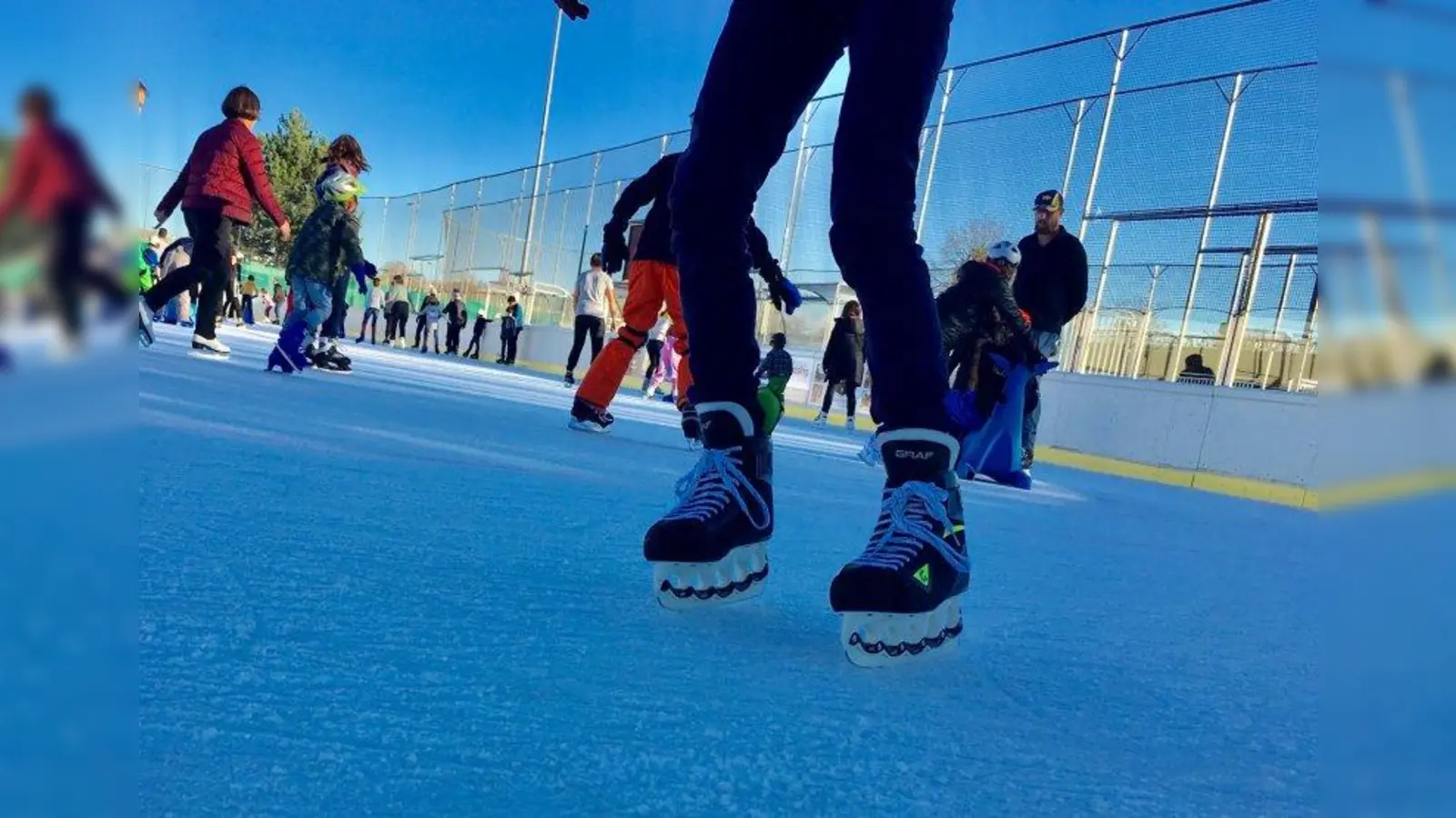 Für die aktuelle Saison sind im Eislaufzentrum München-West nur Vereinsöffnungszeiten vorgesehen. Der BA 21 setzt sich für generelle Öffnungszeiten ein. Insbesondere in den Ferien sollen alle eislaufen dürfen. (Foto: us)