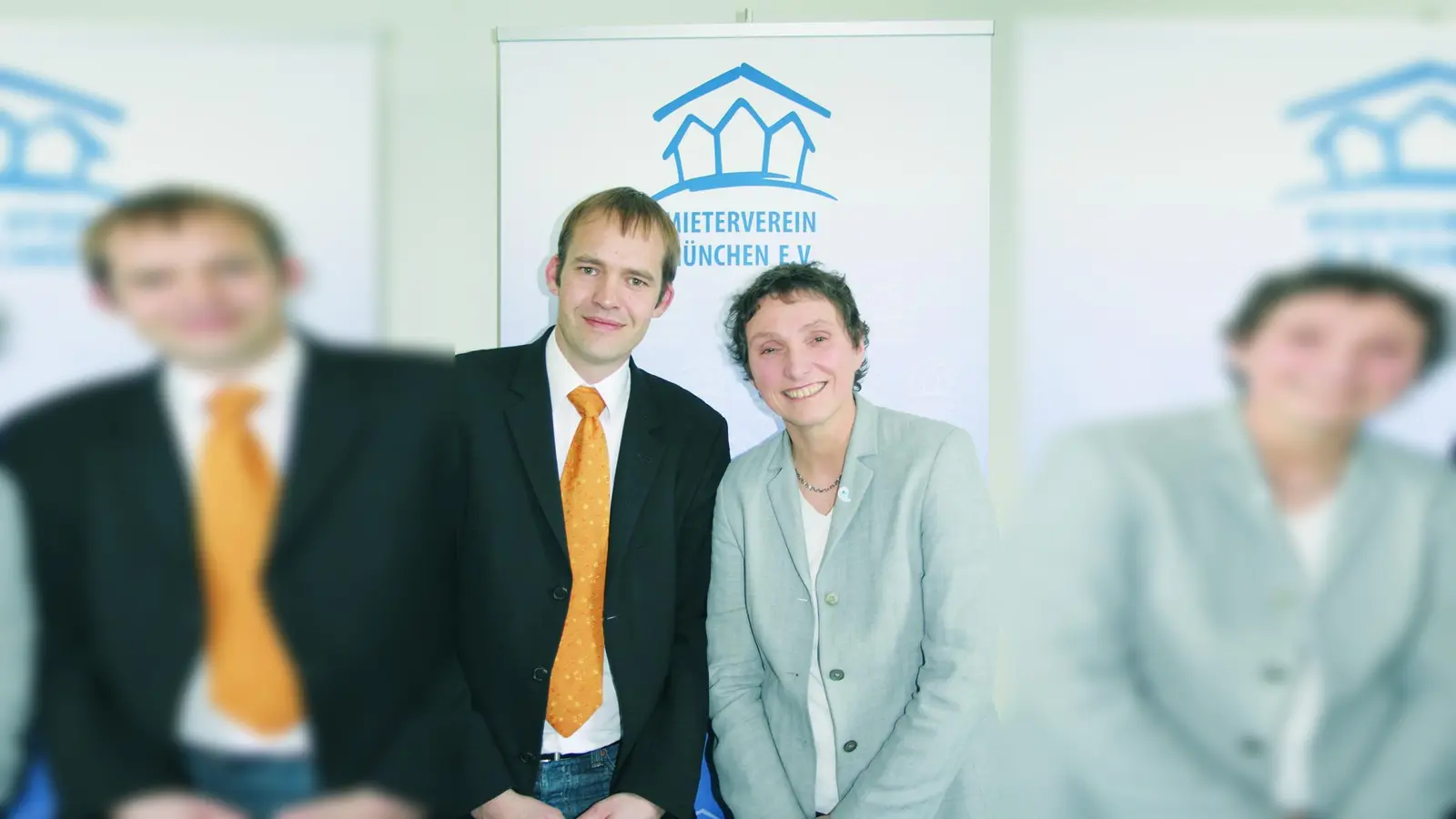Mieterverein München e.V.: Zweiter stellvertretender Geschäftsführer Tobias Vollmar (l.) und Vorsitzende Beatrix Zurek (r.) (Foto: cf)