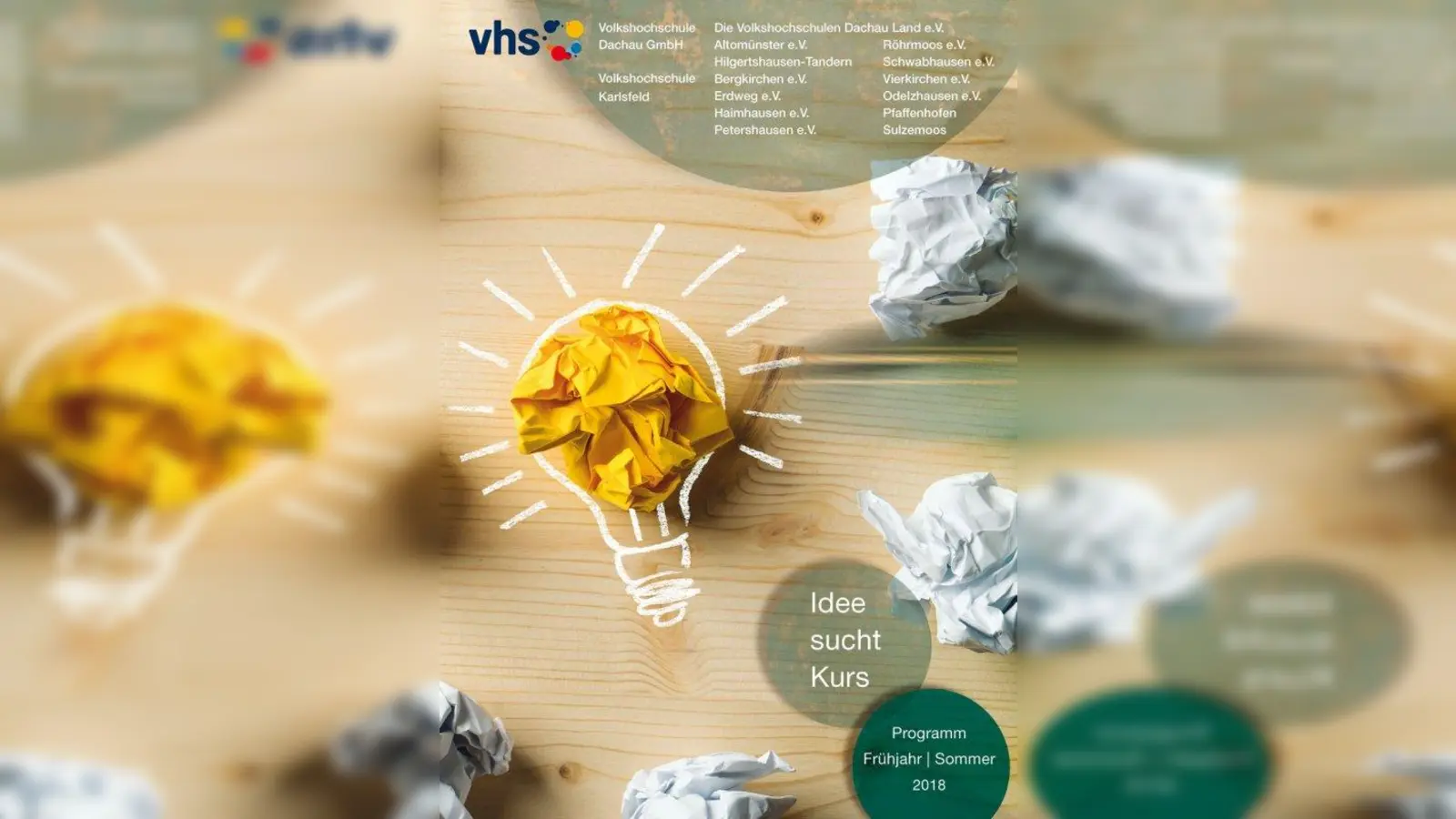 Das neue Programm der vhs Karlsfeld ist online. (Foto: vhs Karlsfeld)