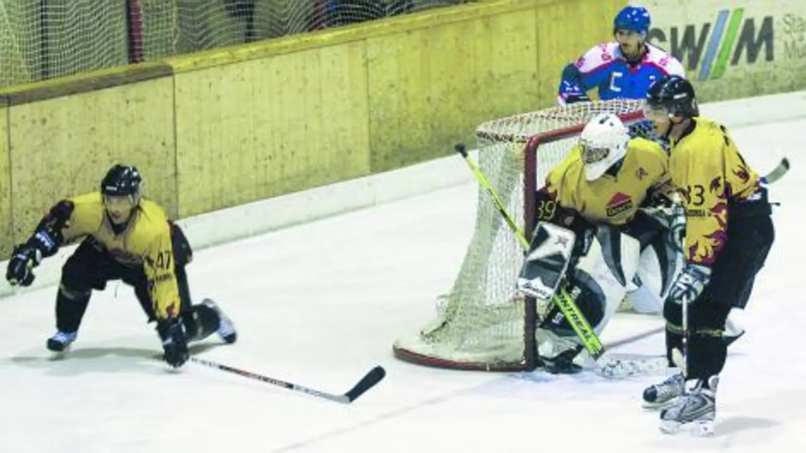 Die Wanderers Germering schlugen sich wacker gegen ihren amerikanischen Gegner, das Team „Ascha D2 Select”. (Foto: pi)