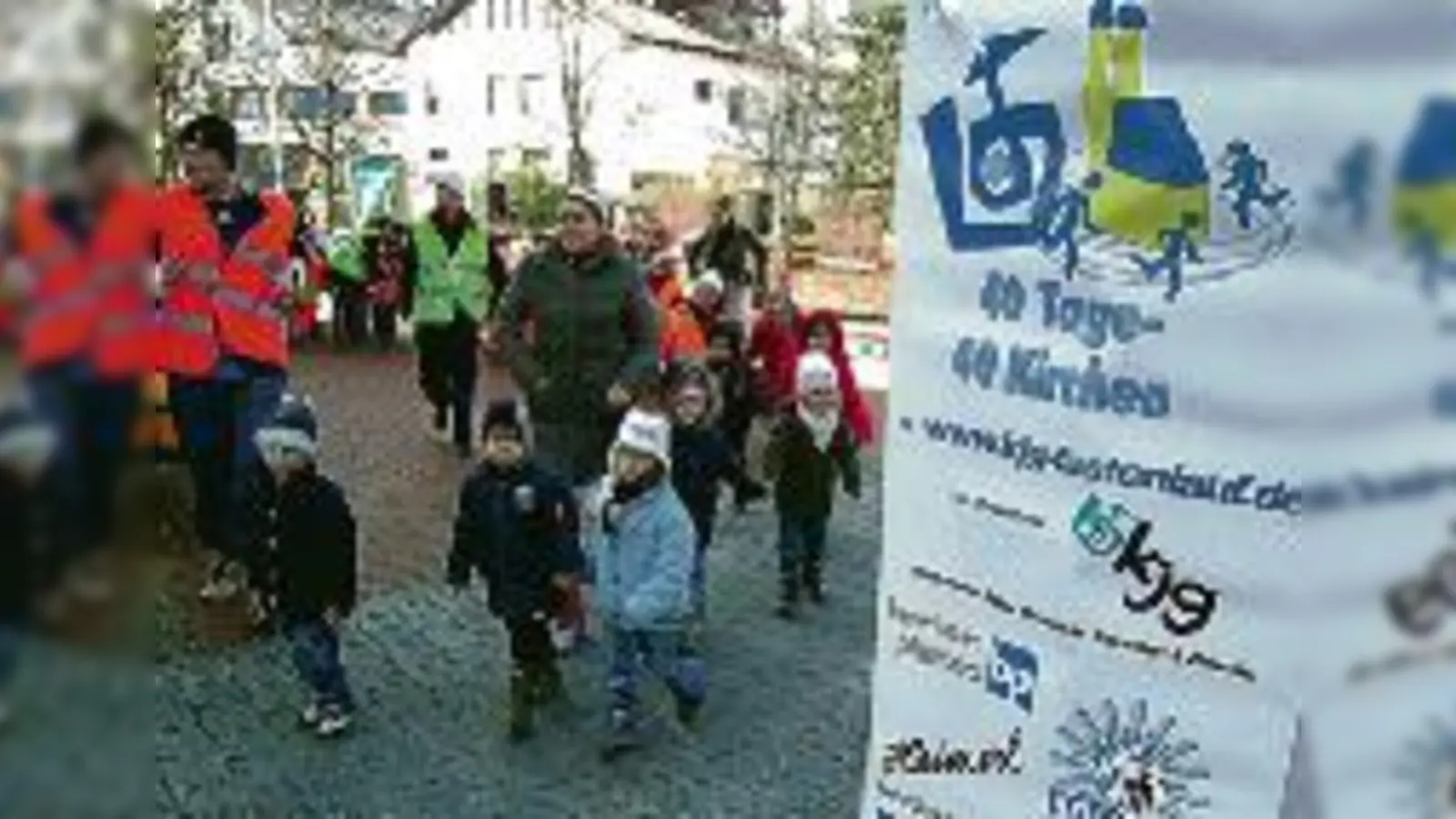 Auch in St. Capistran wird für den guten Zweck gelaufen. Hier die Läufer von St. Klara. 	 (Foto: Hirt)