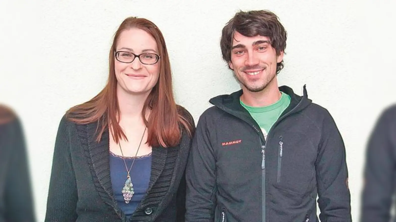 Das Team der Mobilen Jugendarbeit, Verena Reichel und Stephan Müller, sucht die	 Treffpunkte von Jugendlichen in Ottobrunn auf. 	 (Foto: KJR München-Land)