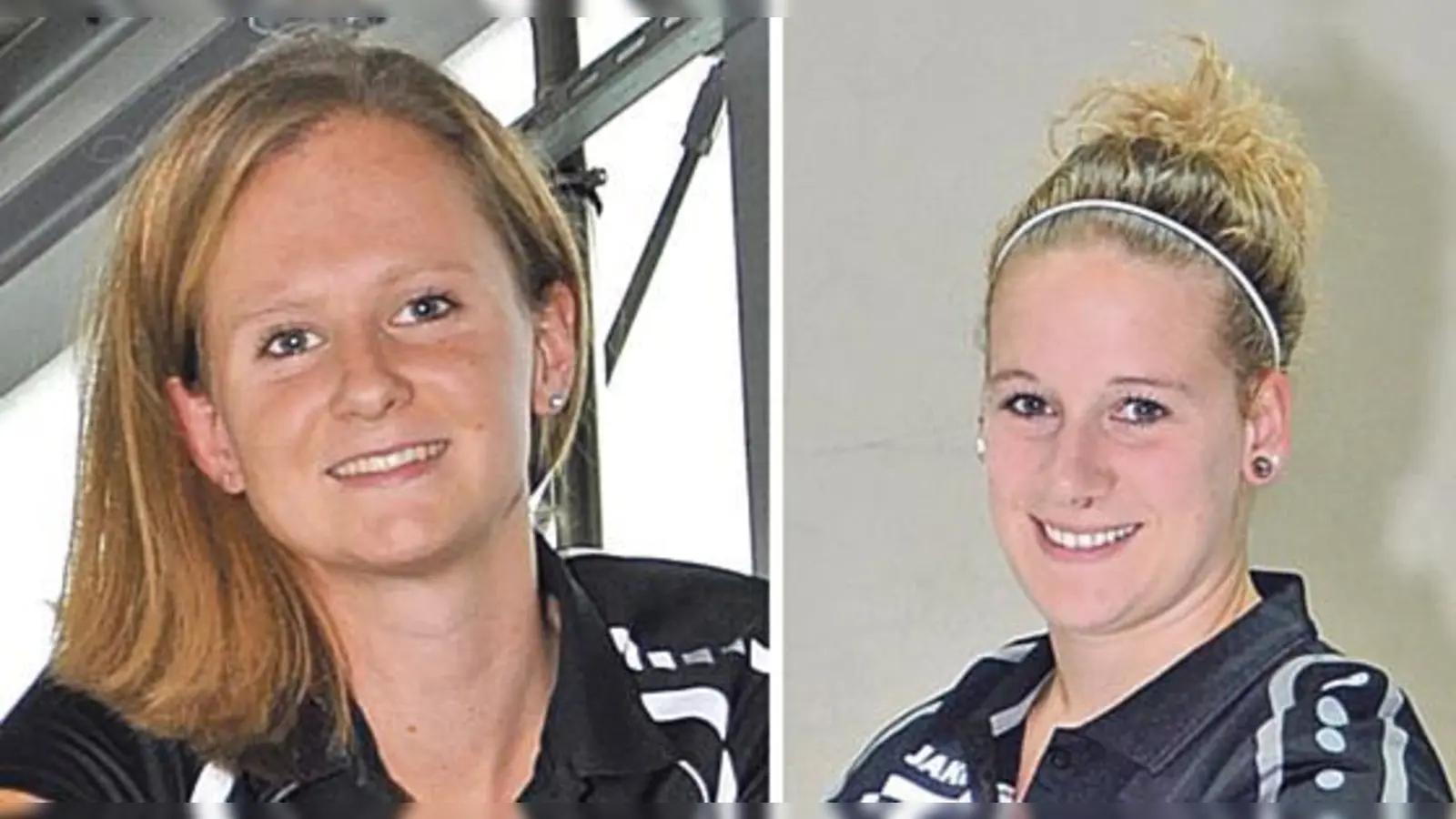Sie wollen auch in der neuen Saison für Lohhof antreten: Linda Damerau und Tamara Zellner.	 (Fotos: VA)