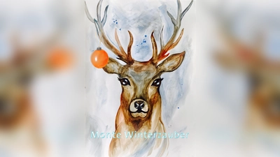 Mit diesem Bild von Laila Padotzke wirbt Montessori Inning für seinen Weihnachtsmarkt. (Foto: Laila Padotzke)