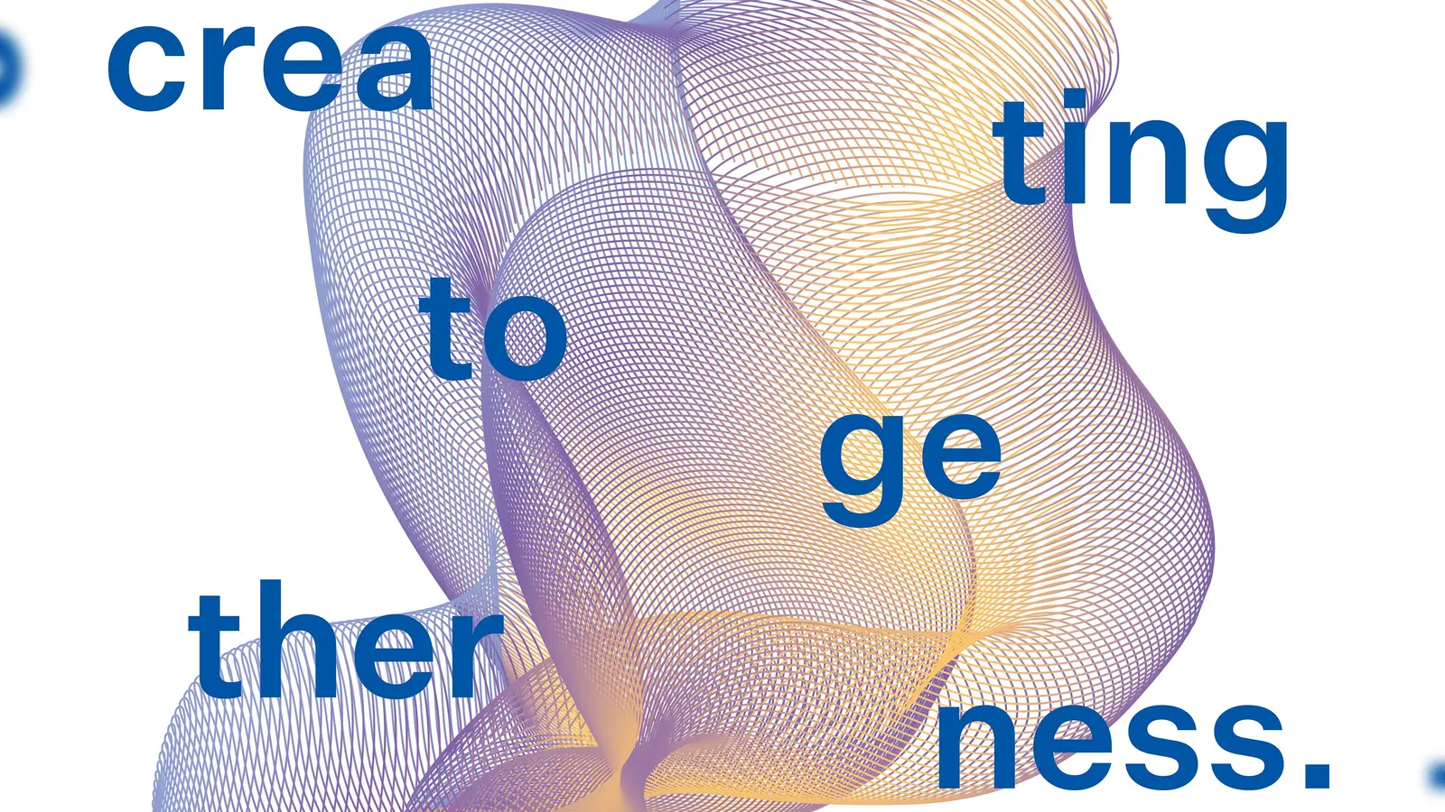 “Creating Togetherness”: Studierende der Fakultät für Design der Hochschule München stellen unter anderem Semesterprojekte aus. (Foto: Hochschule München)