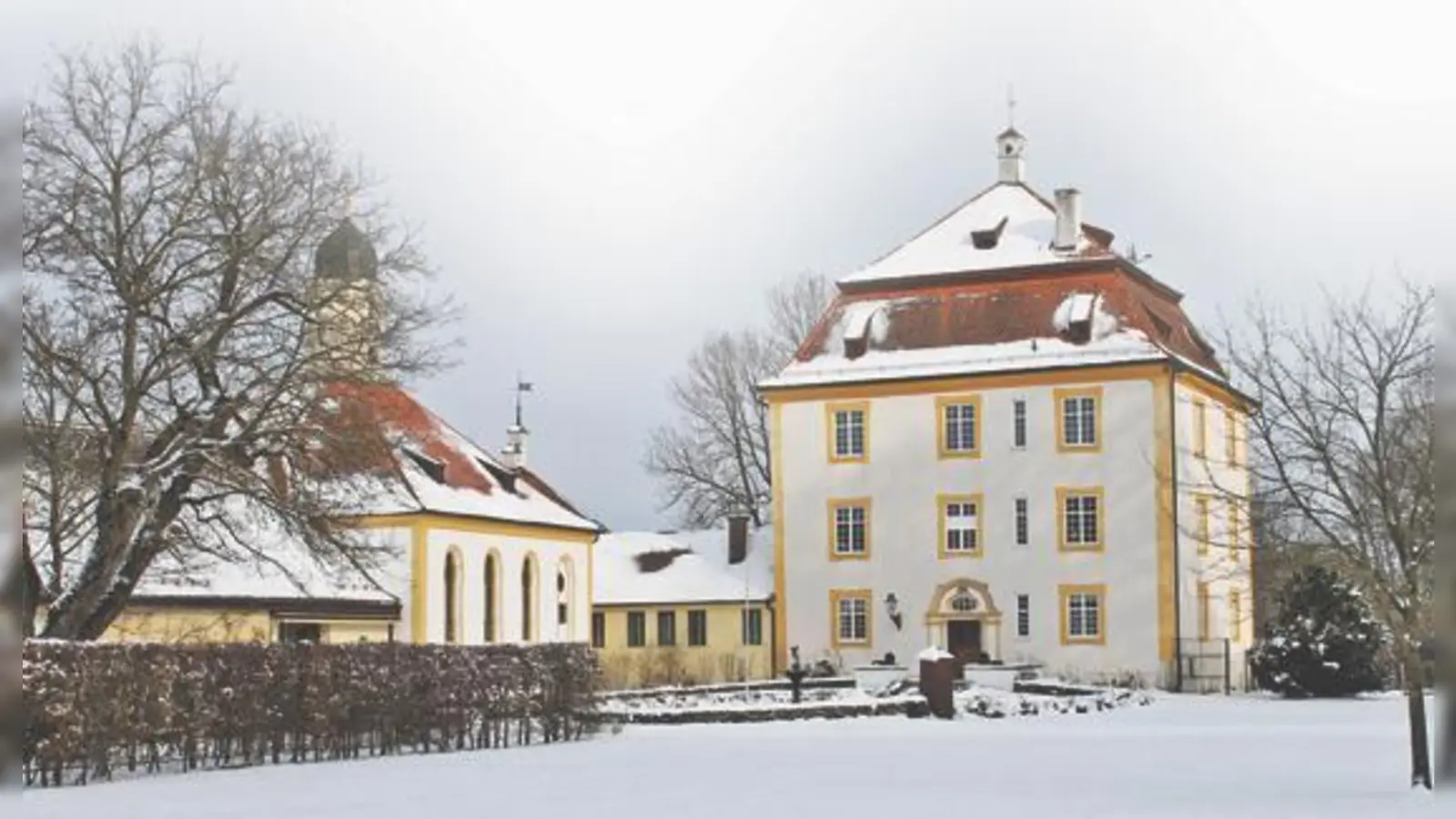 Auf dem barocken Schlossgut in Aufhausen soll im Dezember 1805 angeblich Josephine  Bonaparte, die Gattin Napoleons I., übernachtet haben.	 (Foto: Christian Later)