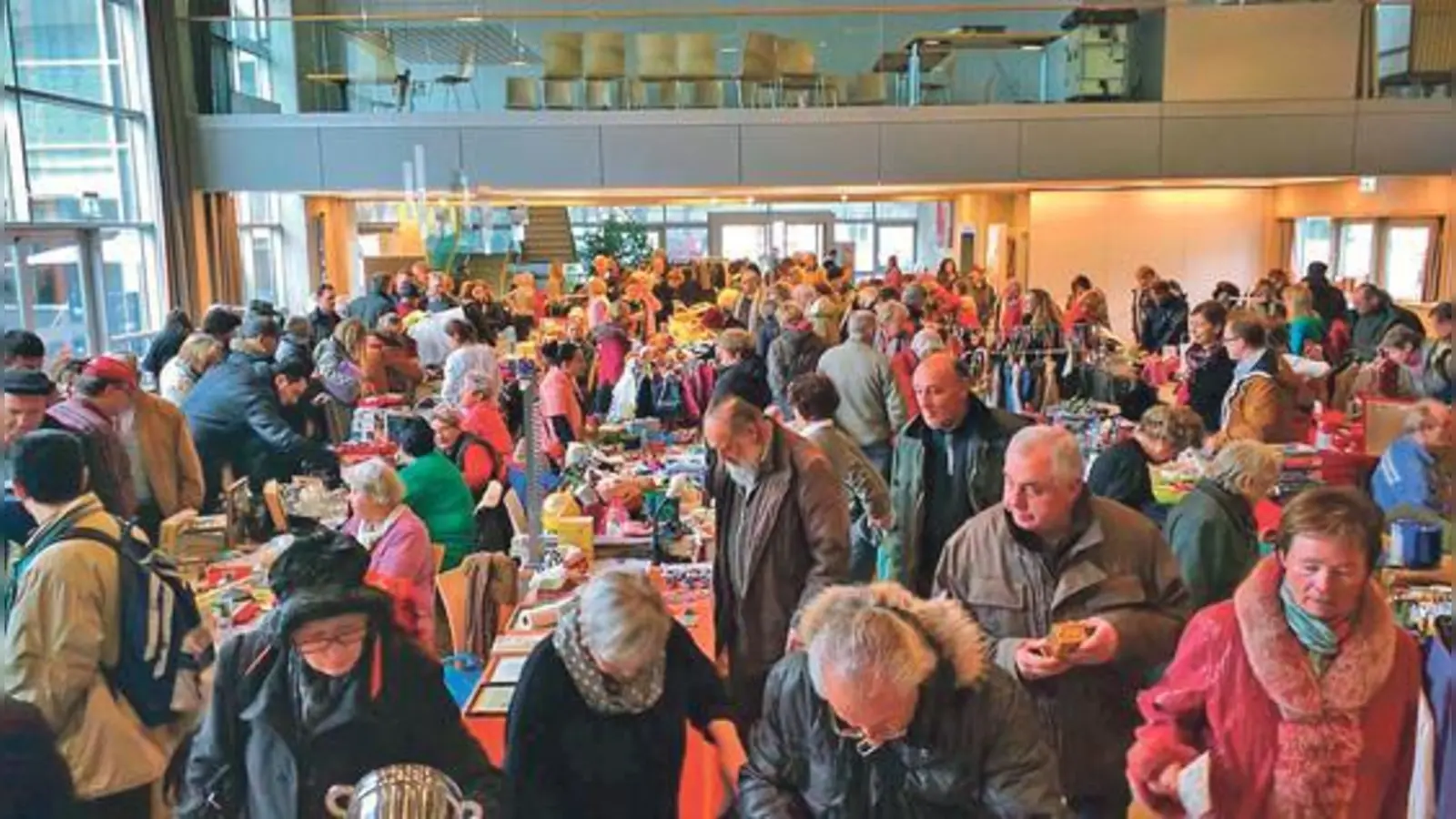 Anziehungspunkt Flohmarkt: Die Besucherzahlen sind stetig angestiegen. 	 (Foto: Verein)