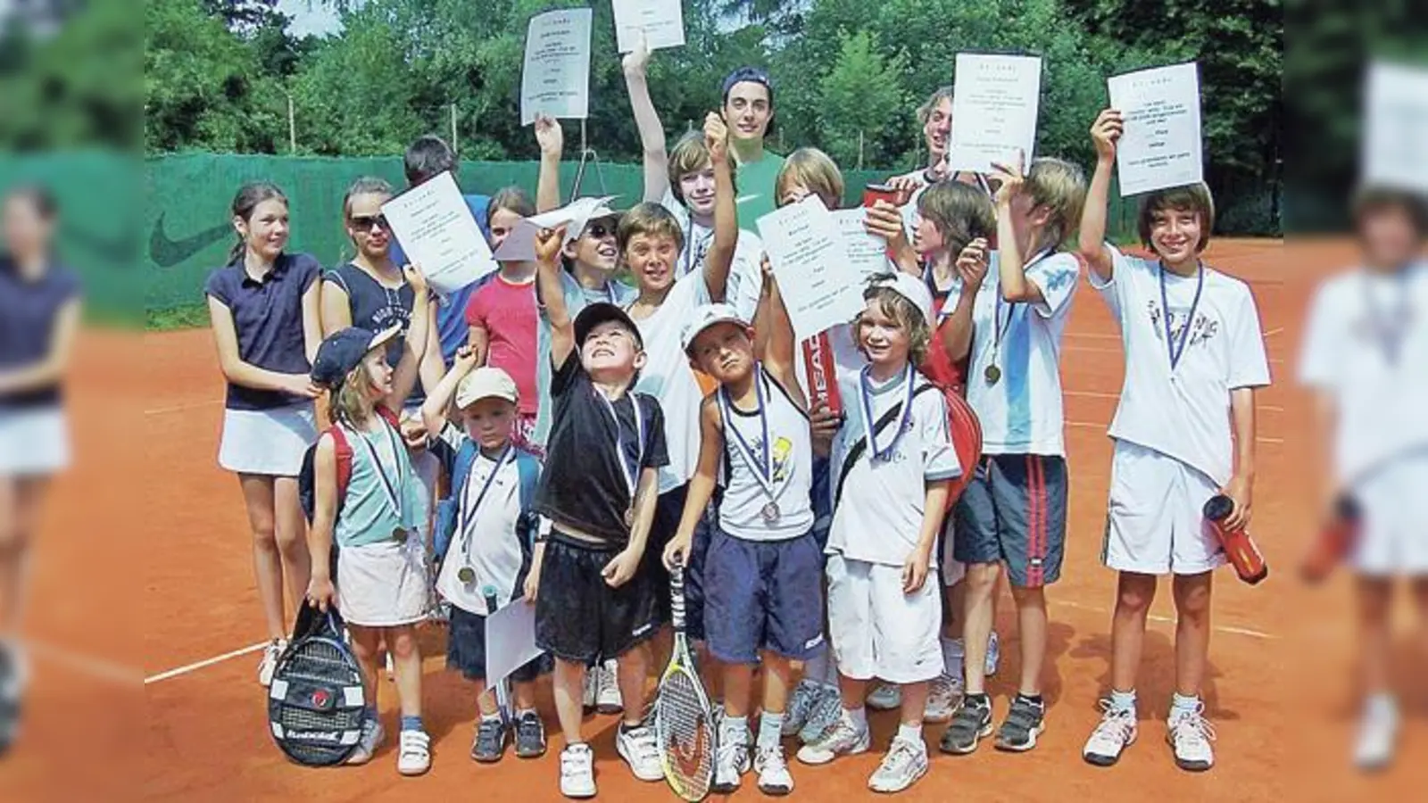 Wer hat Lust auf Tennis? Pfingstferienprogramm der »cv Tennisschule«.  (Foto: VA)