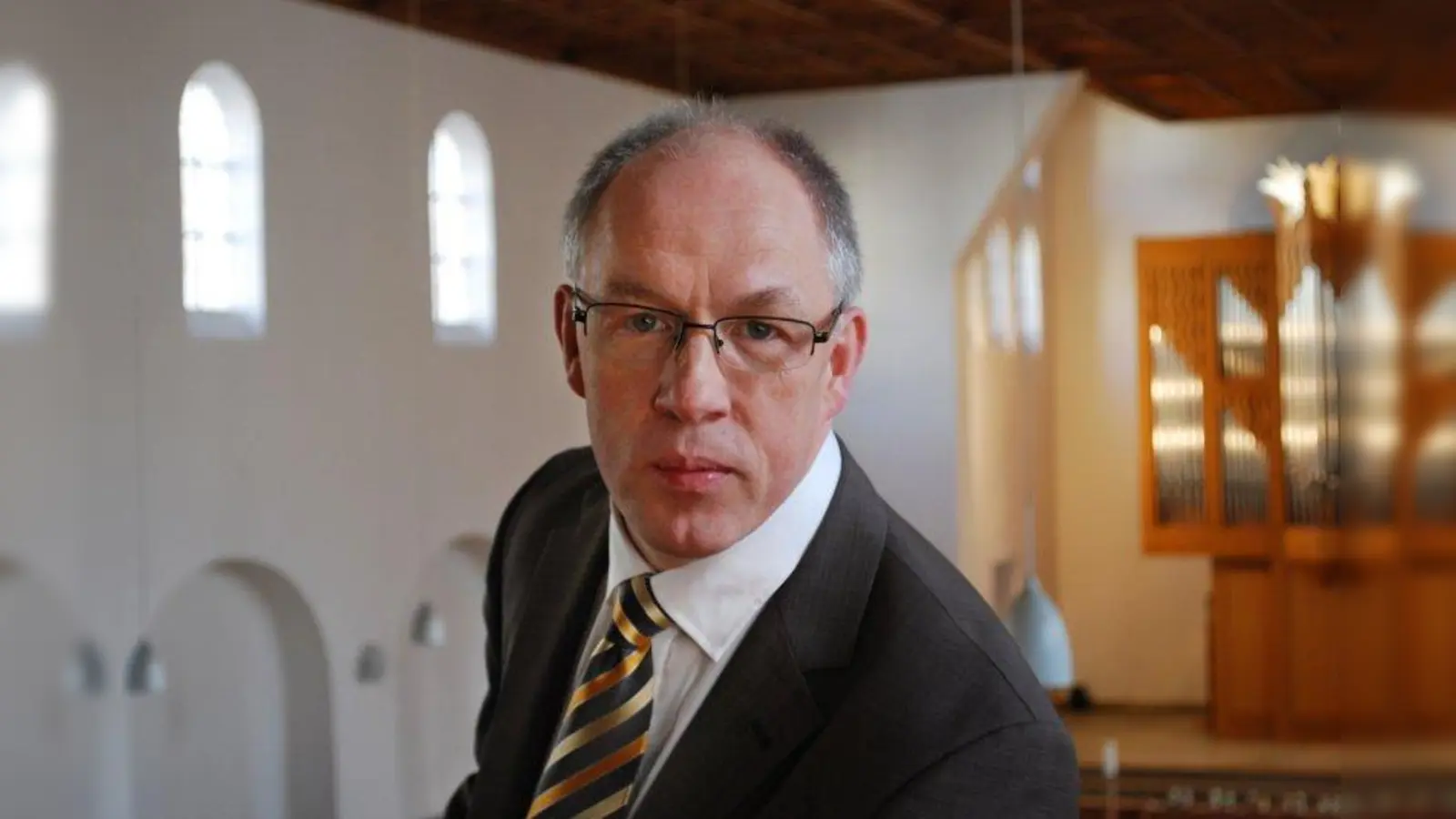 Bittet zur Orgelvesper in die Himmelfahrtskirche: Klaus Geitner. (Foto: Richard Stry)