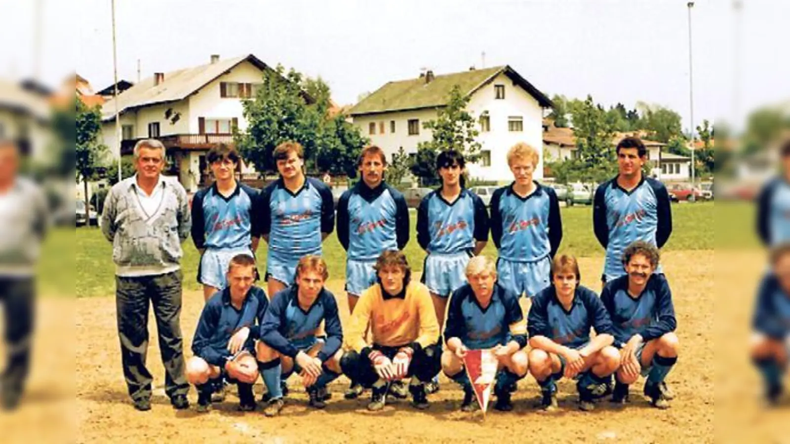 Stefan Rößler als Torwart bei einem Pfingstausflug zu einem internationalen Turnier.	 (Foto: privat)