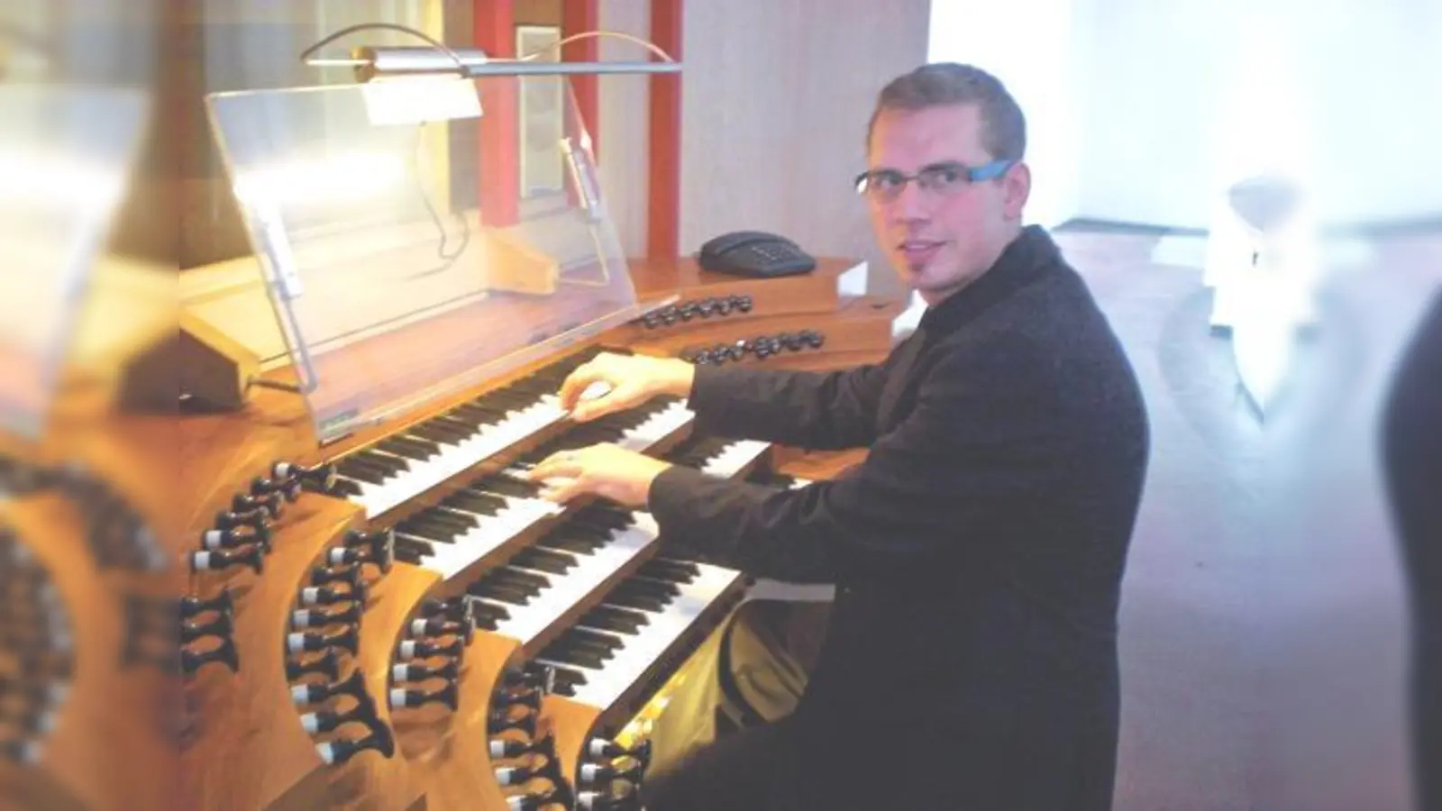 Der neue Organist von St. Andreas war früher ein Regensburger Domspatz.	 (Foto: VA)