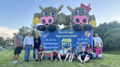 In Perchting freut man sich auf zwei Tage Konzert, Tanz und beste Laune.  (Foto: M. Mair)