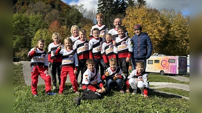 Das BMX-Team Weilheim war wieder mit Begeisterung dabei. (Foto: Kott)