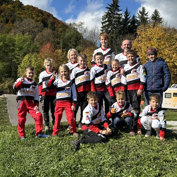 Das BMX-Team Weilheim war wieder mit Begeisterung dabei. (Foto: Kott)