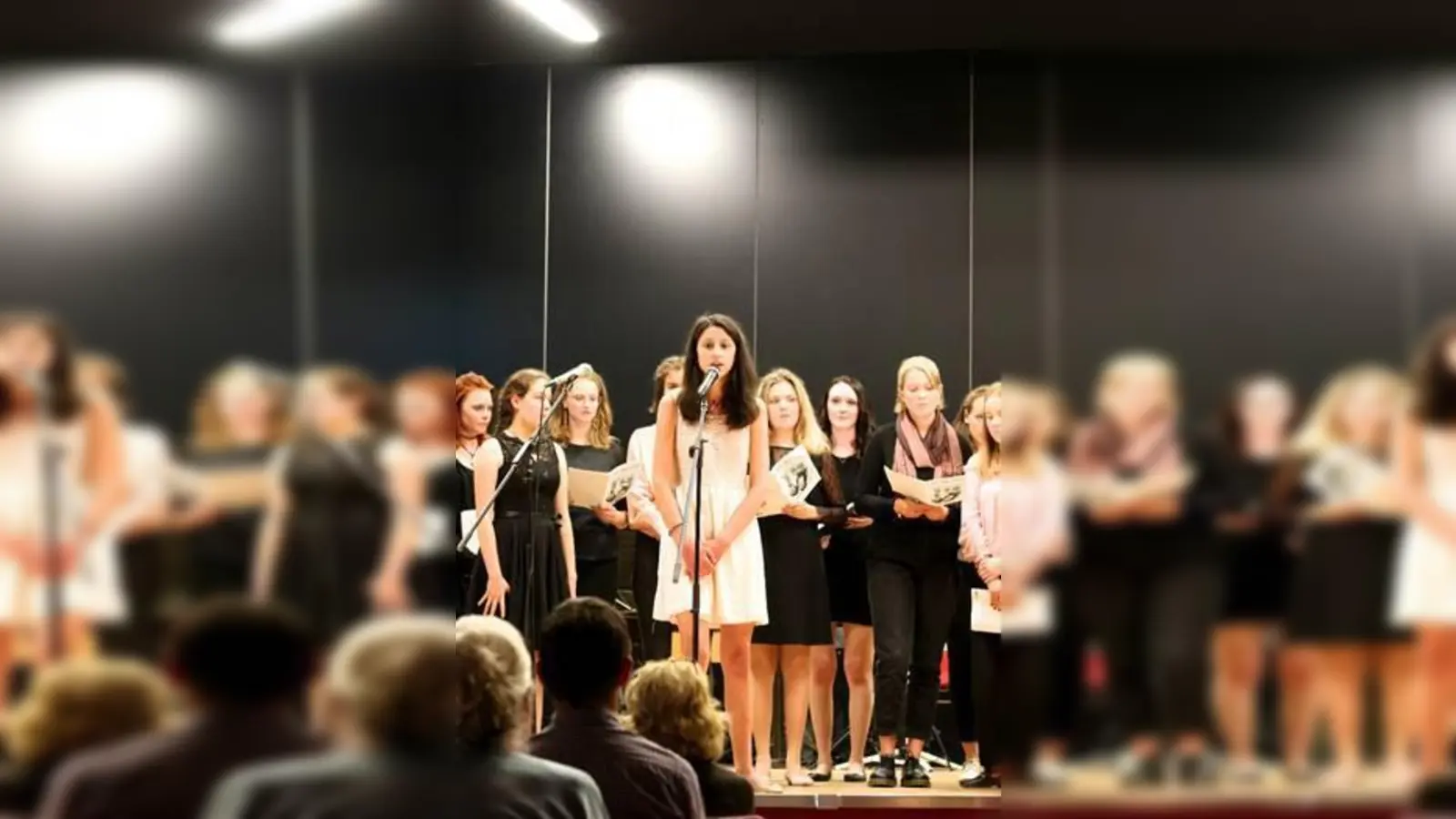 Im Max-Josef-Stift gibt es vier Chöre, darunter der Oberstufenchor.  (Foto: Stefan Beck)