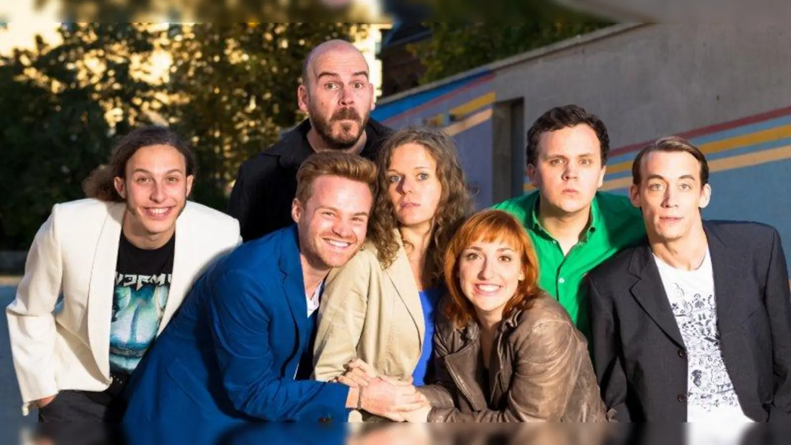 Kommt ohne Regie: das Improvisationstheater „Bühnenpolka”. (Foto: pi)