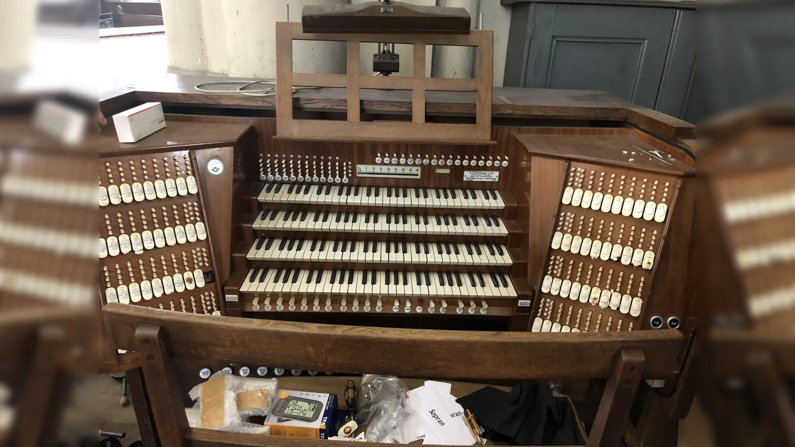 Die Steinmeyer-Orgel in der St. Lukaskirche. (Foto: Deutsche Stiftung Denkmalschutz/Mertz)